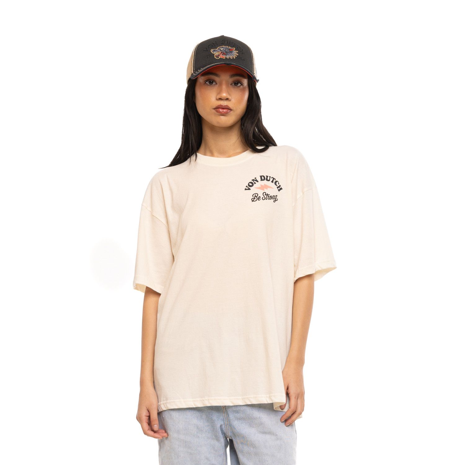 T-shirt oversize SNAKE, VON DUTCH