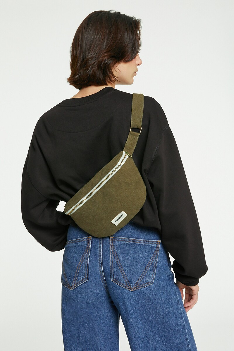 Sac banane zippé CUSTINE - THE WAIST BAG, RIVEDROITE