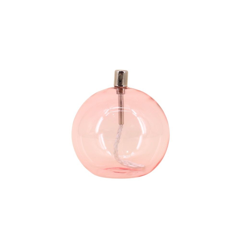 Lampe à huile sphère en verre soufflé 13cm, BAZAR DE LUXE