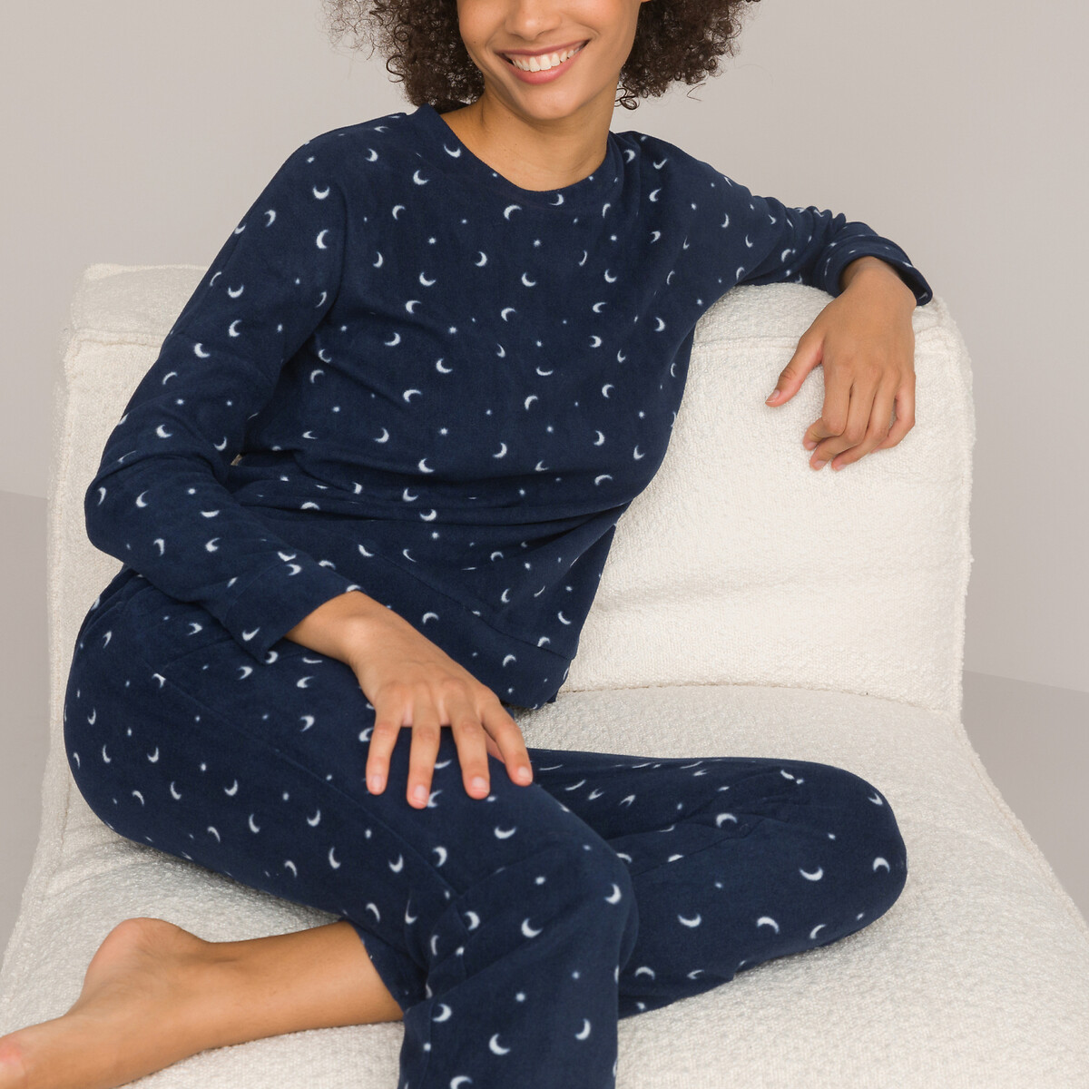 Micro Fleece Pyjamas in Star Print