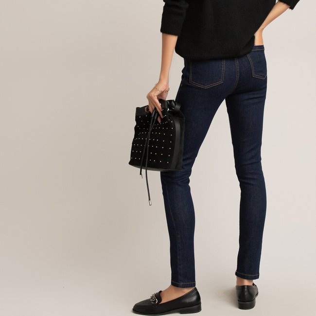 Skinny-Jeans, Bio-Baumwolle - LA REDOUTE COLLECTIONS