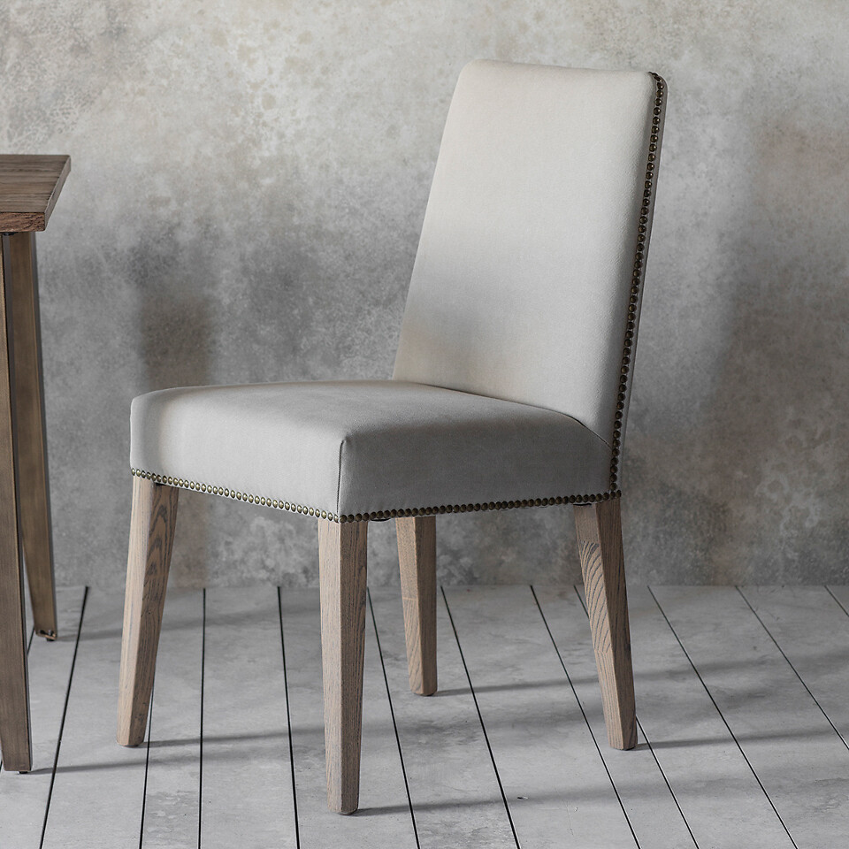 Collins Classic Linen Dining Chair (Set of 2), SO'HOME