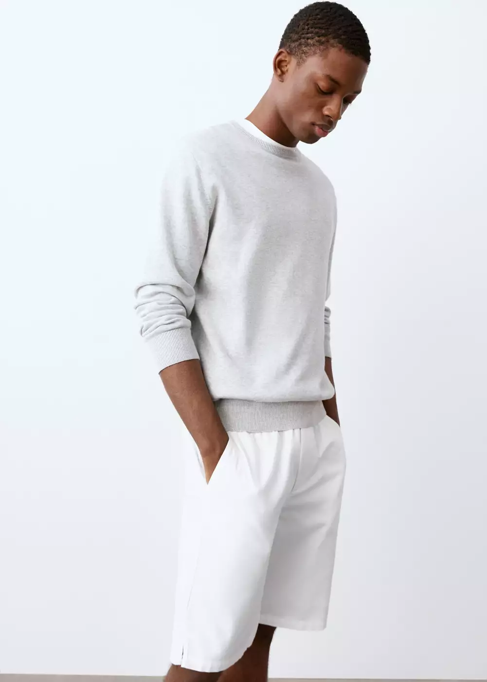 Bermuda coton lin, MANGO TEEN