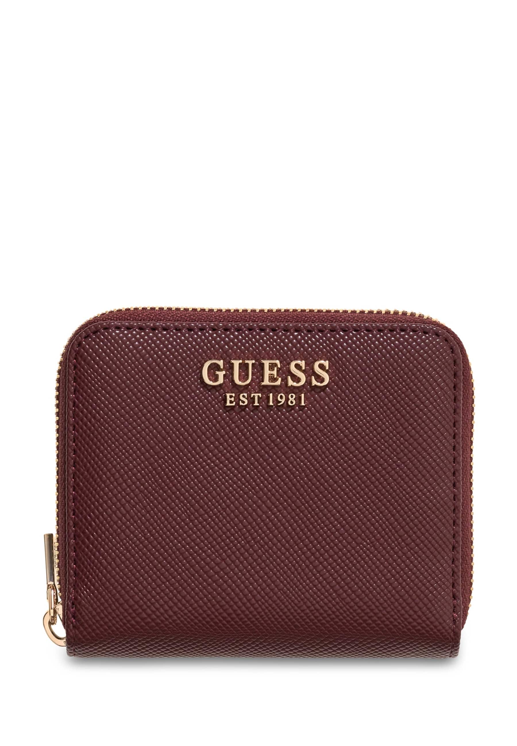 Mini Portefeuille Laurel Saffiano, GUESS