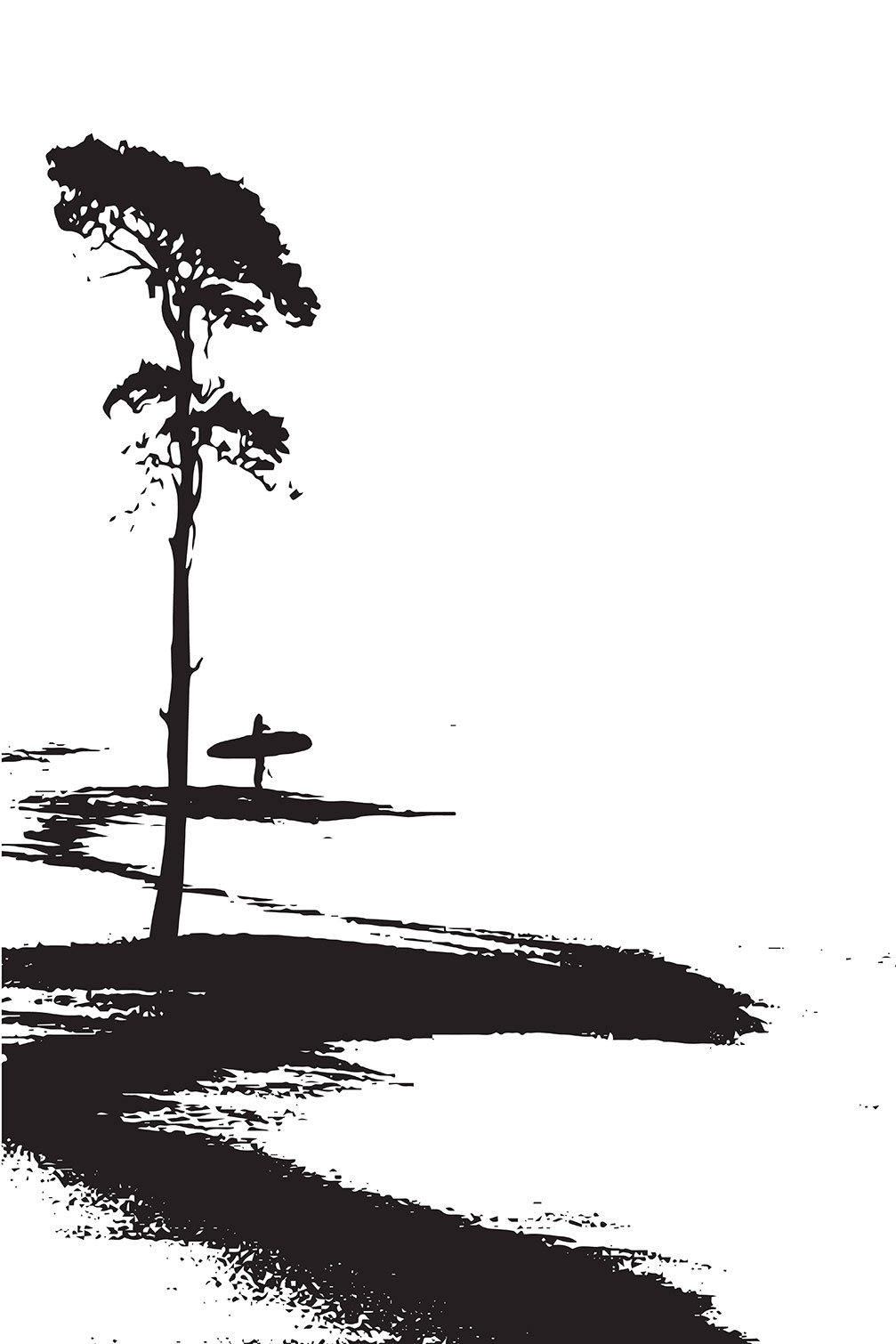 Tableau surfing les landes, HEXOA