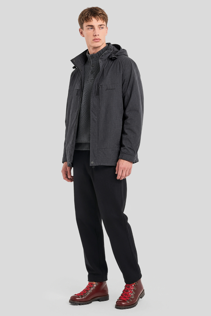 Parka imper-respirante HIKER en polyester pour homme, BERMUDES