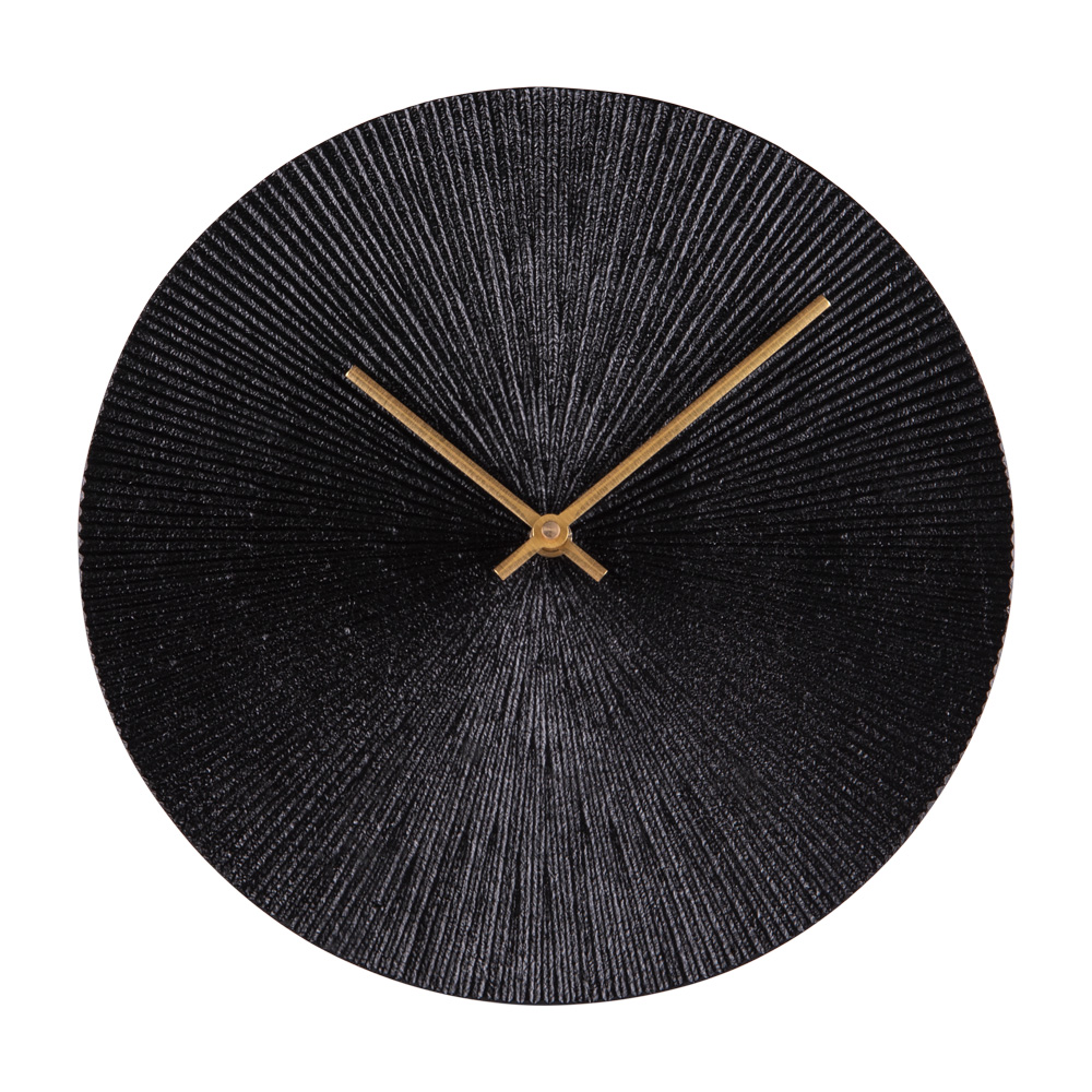 Horloge à poser Soleil 25 cm en métal, TABLE PASSION