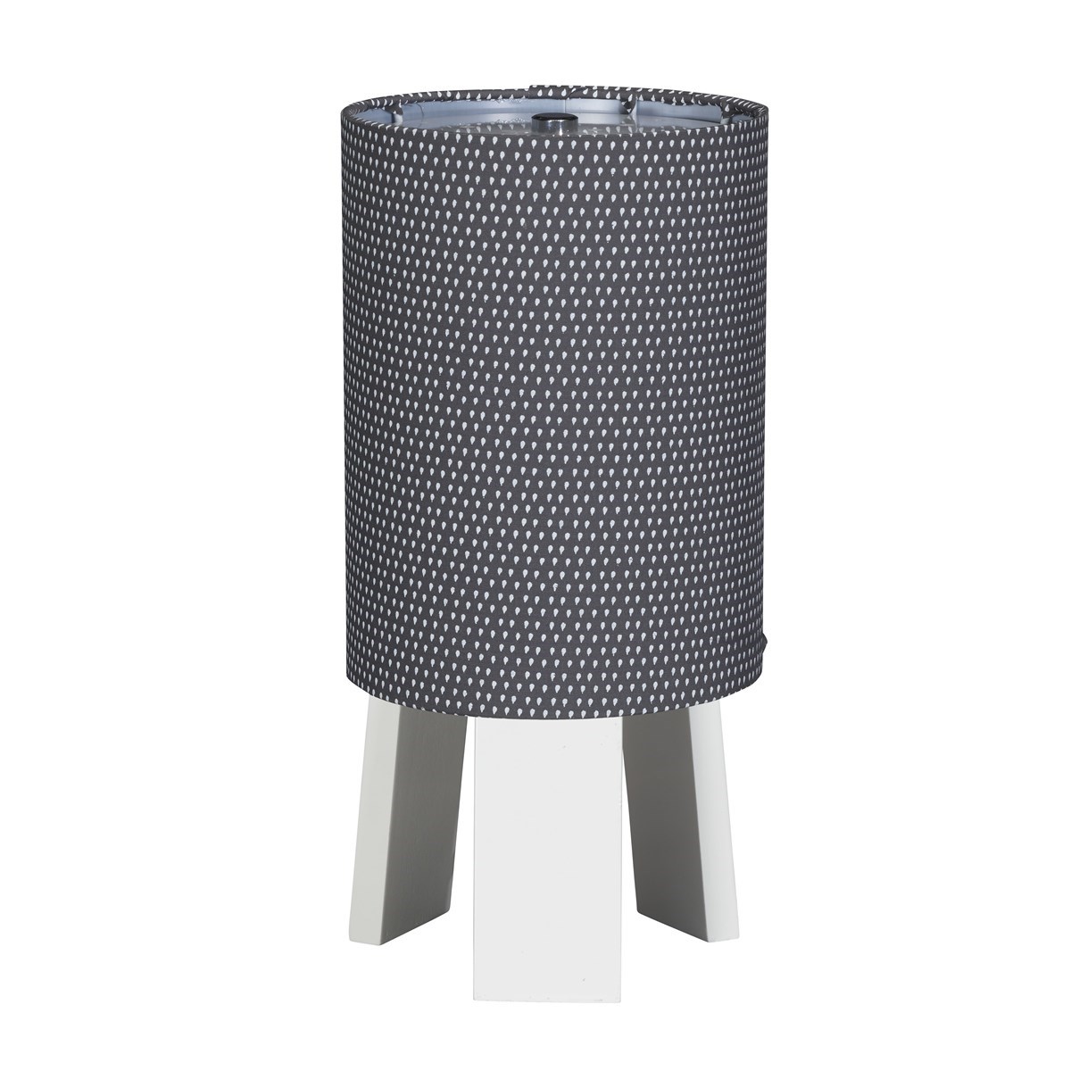 Lampe de chevet avec pied en coton, SAUTHON
