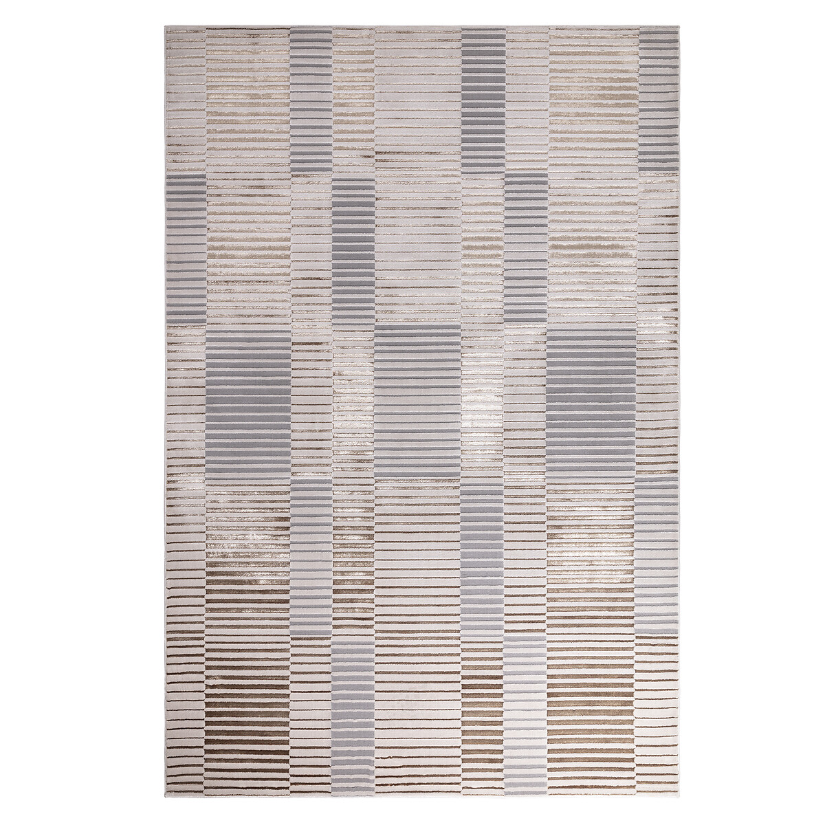 Etched Pattern Metallic Rug, SO'HOME