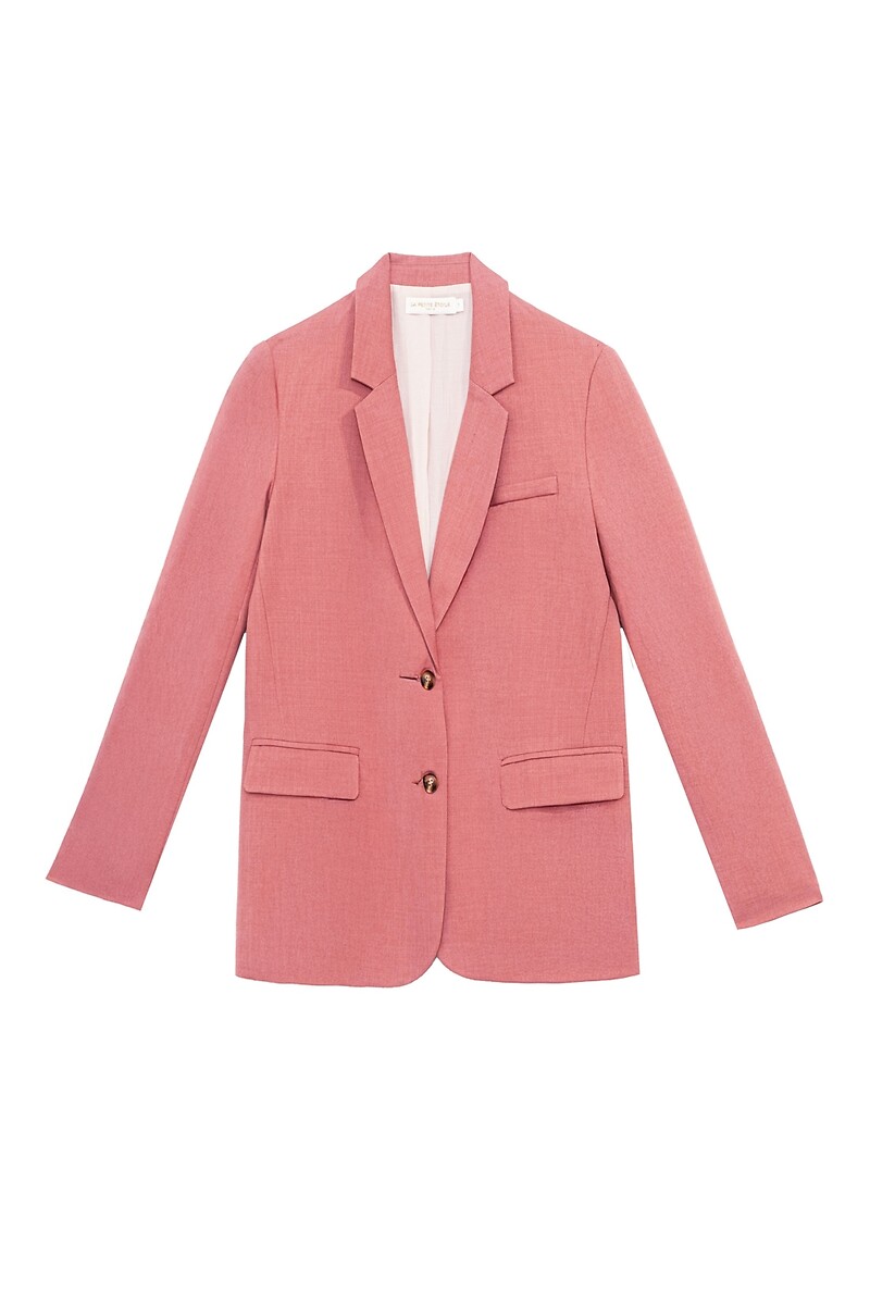 Veste Fine Weinberg En Laine Vieux Rose - Taille 42/44 - Neuve Sans étiquettes