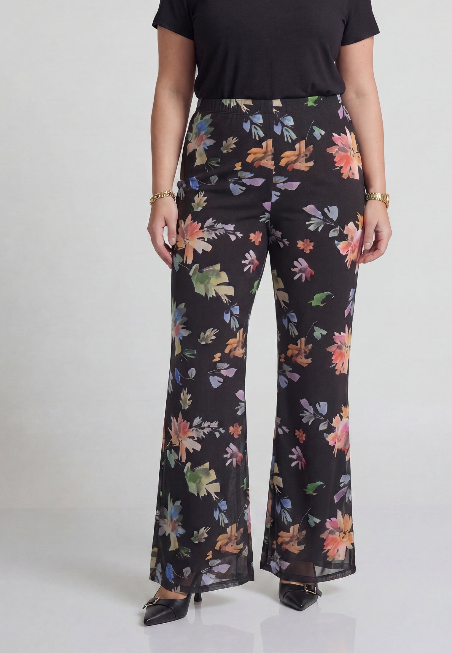 Pantalon imprimée, YOEK