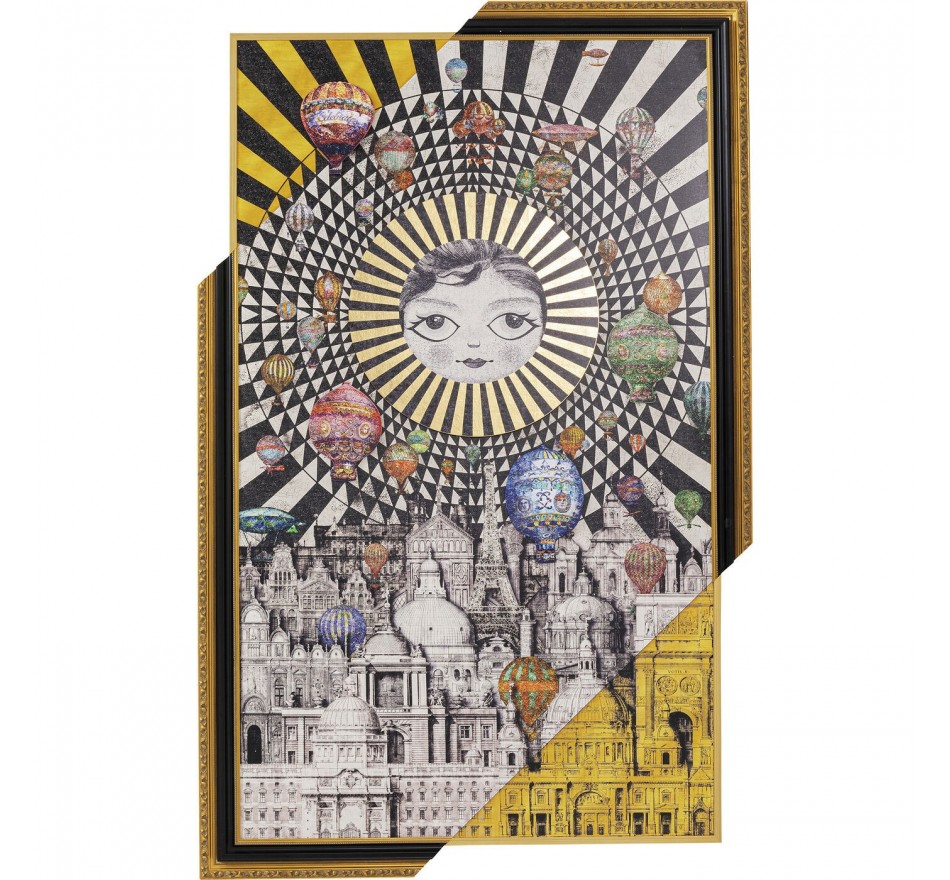 Tableau montgolfières, KARE DESIGN