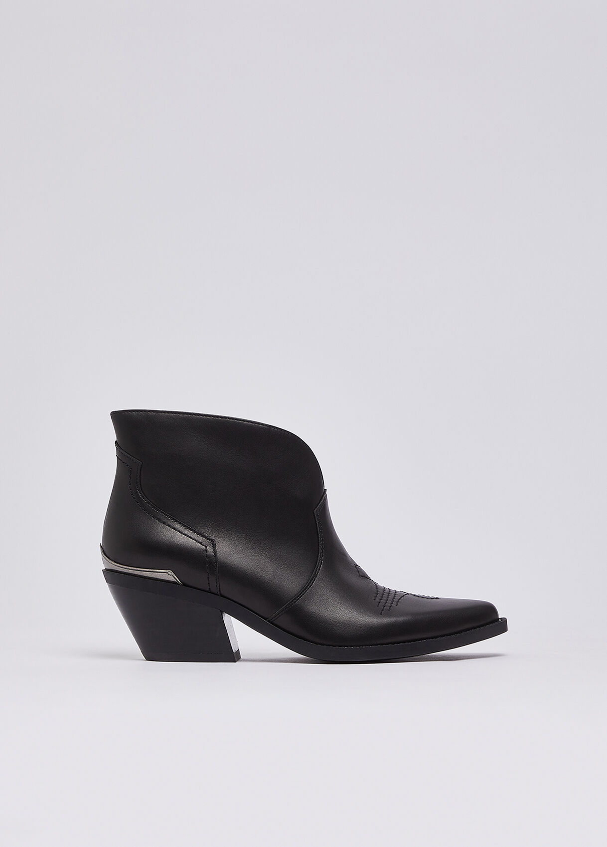 Bottines western en cuir, LIU JO