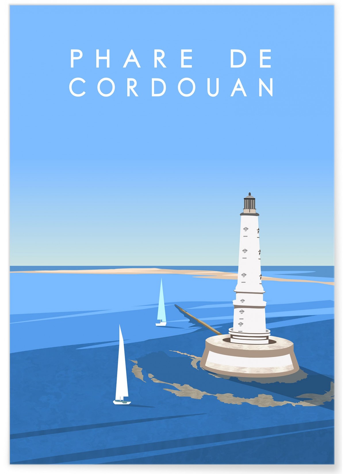 Affiche Phare de Cordouan, L'AFFICHERIE