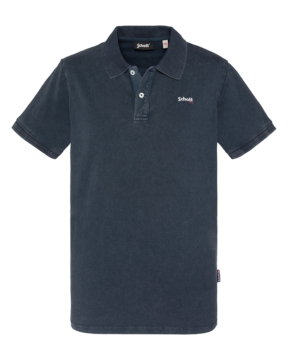 Polo effet délavé, SCHOTT