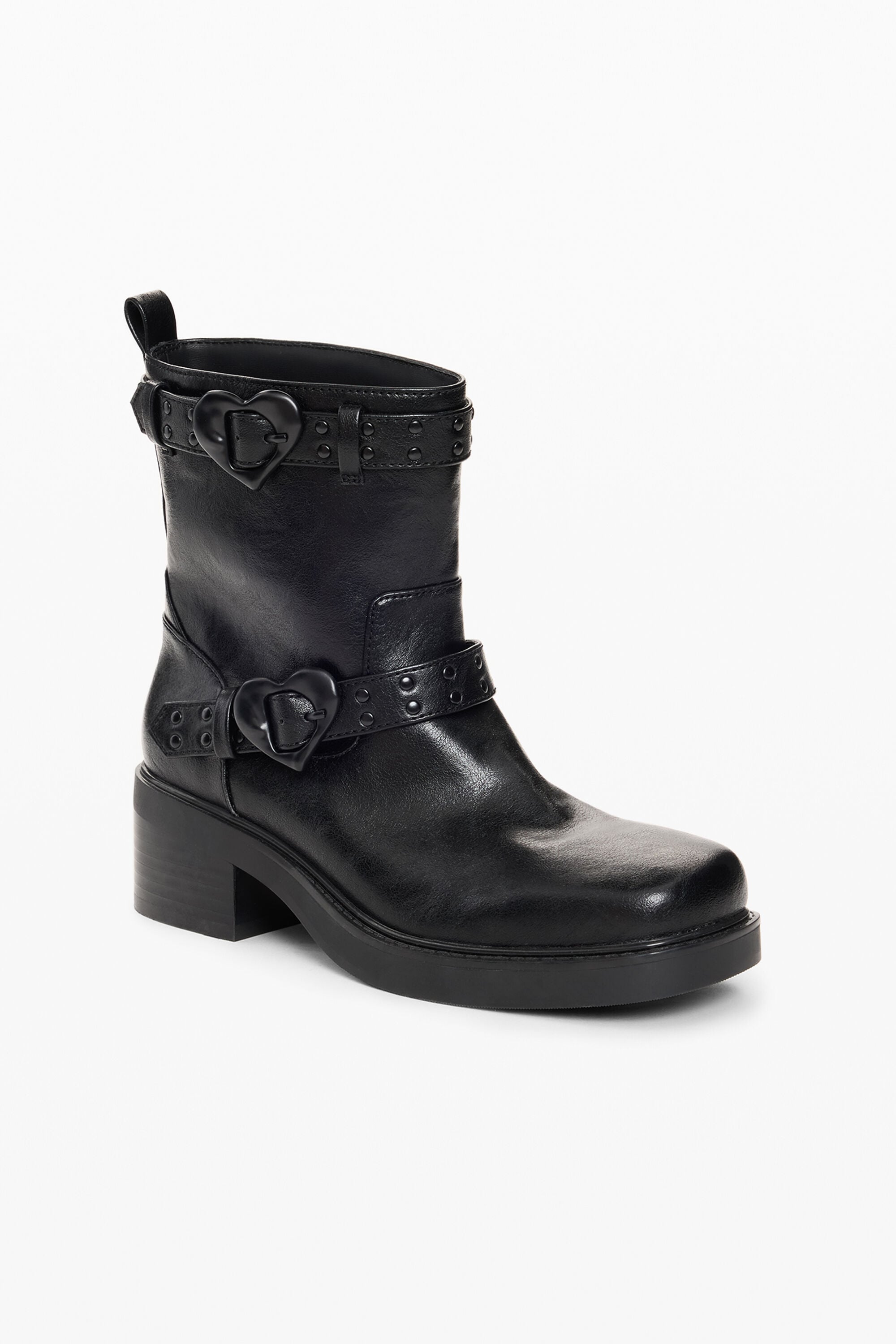 Bottes à boucles effet cuir, DESIGUAL
