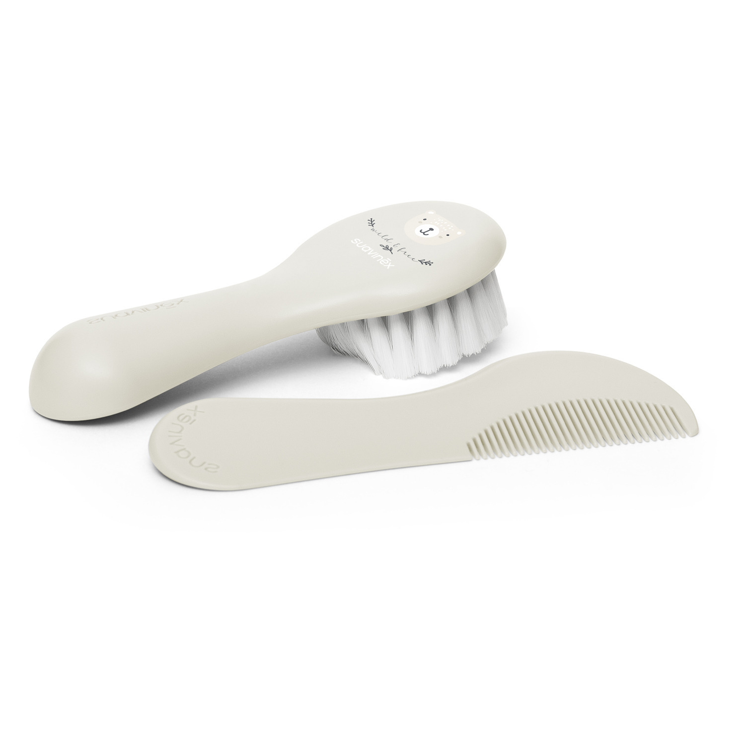 Set accessoire toilette bébé brosse + peigne, SUAVINEX