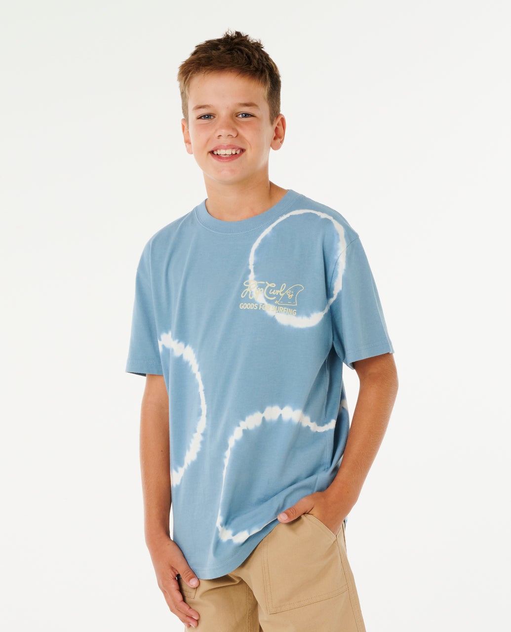 T-shirt à manches courtes Pacific Rinse Fin Enfant, RIP CURL