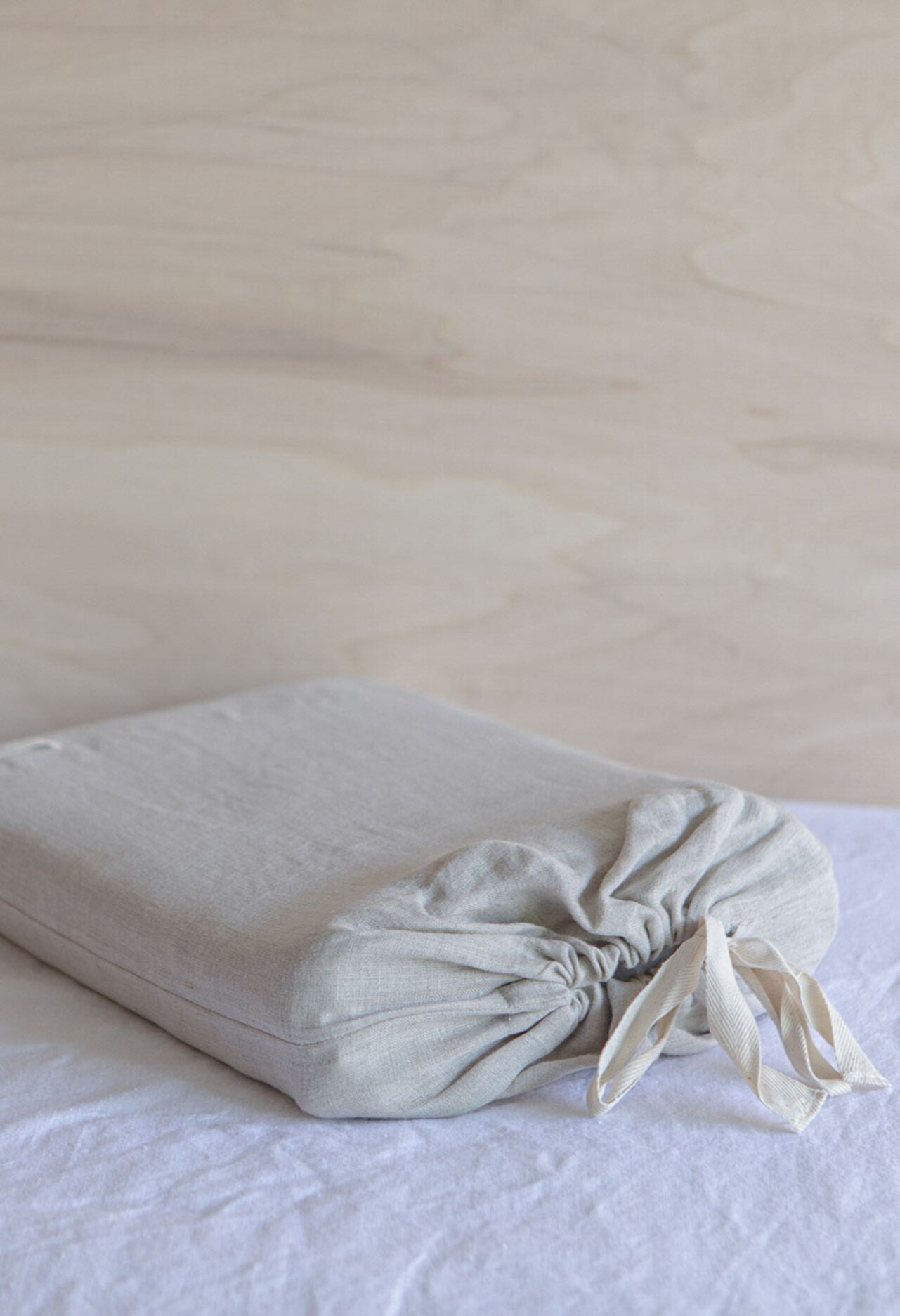 Housse de couette en lin lavé fermeture large ouverture, Les Essentiels, GABRIELLE PARIS