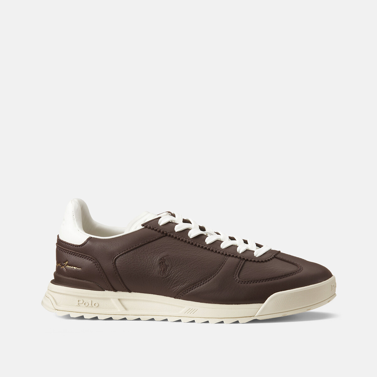 Polo Ralph Lauren Zapatillas de piel, Varick Signature — photo 2