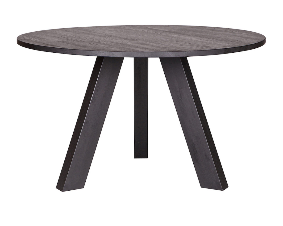 Table repas ronde en bois de chêne - RHONDA, WOOOD