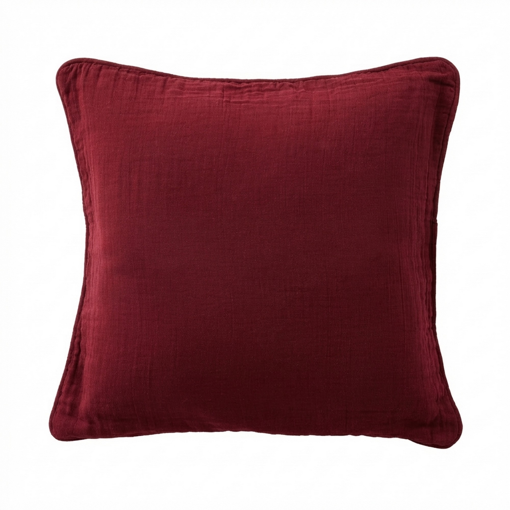 Coussin carré déhoussable 45x45 cm Gaze de Coton Hampton Liberty, EDEN