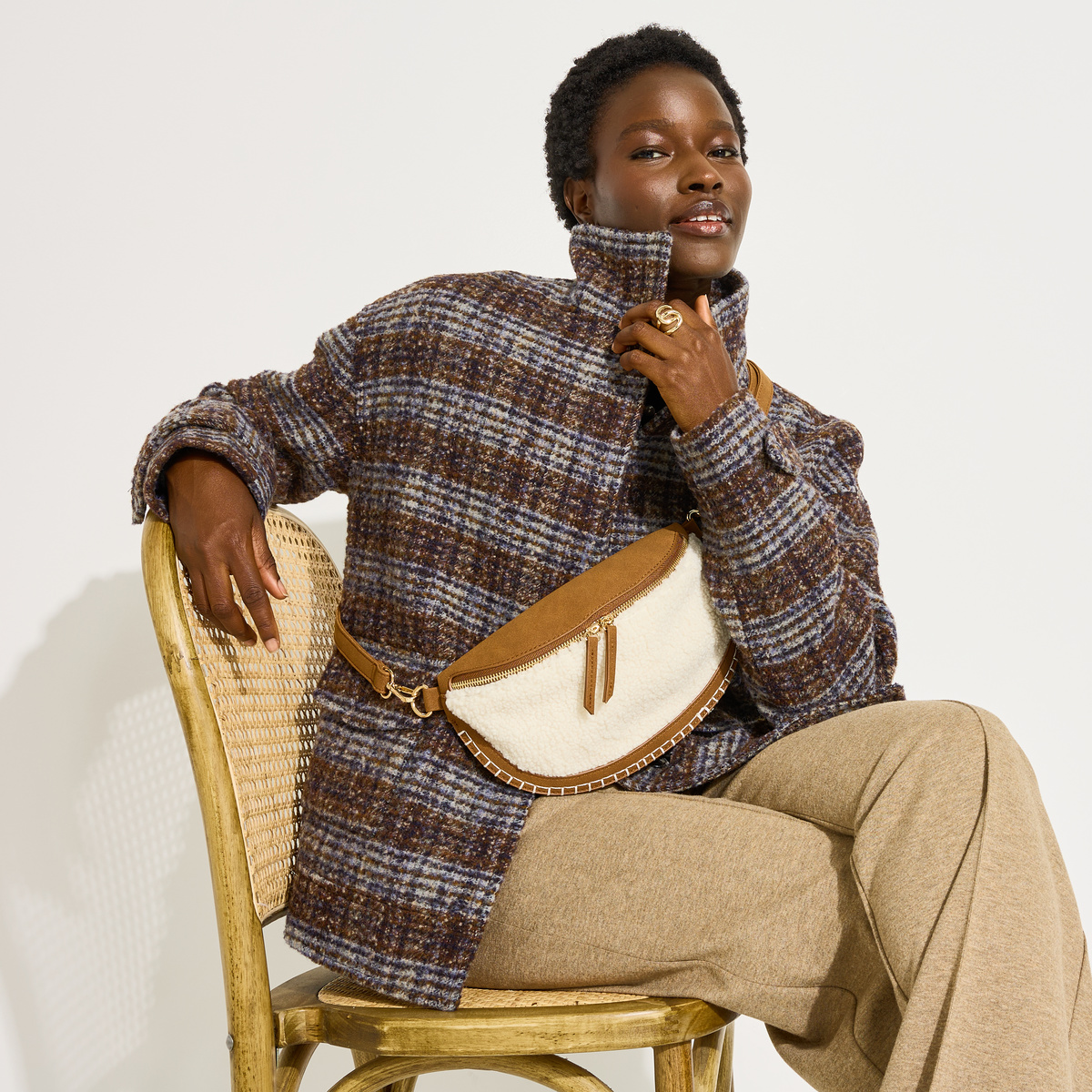 Sac banane bicolore moumoute, GRAIN DE MALICE