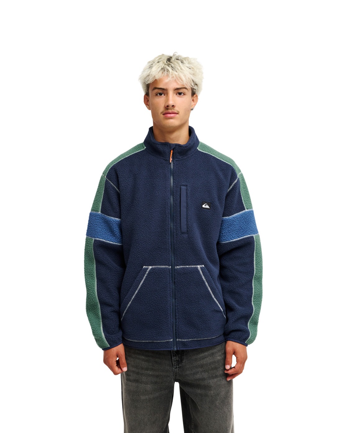 Polaire zippée CLEAN COAST BLOCK, QUIKSILVER