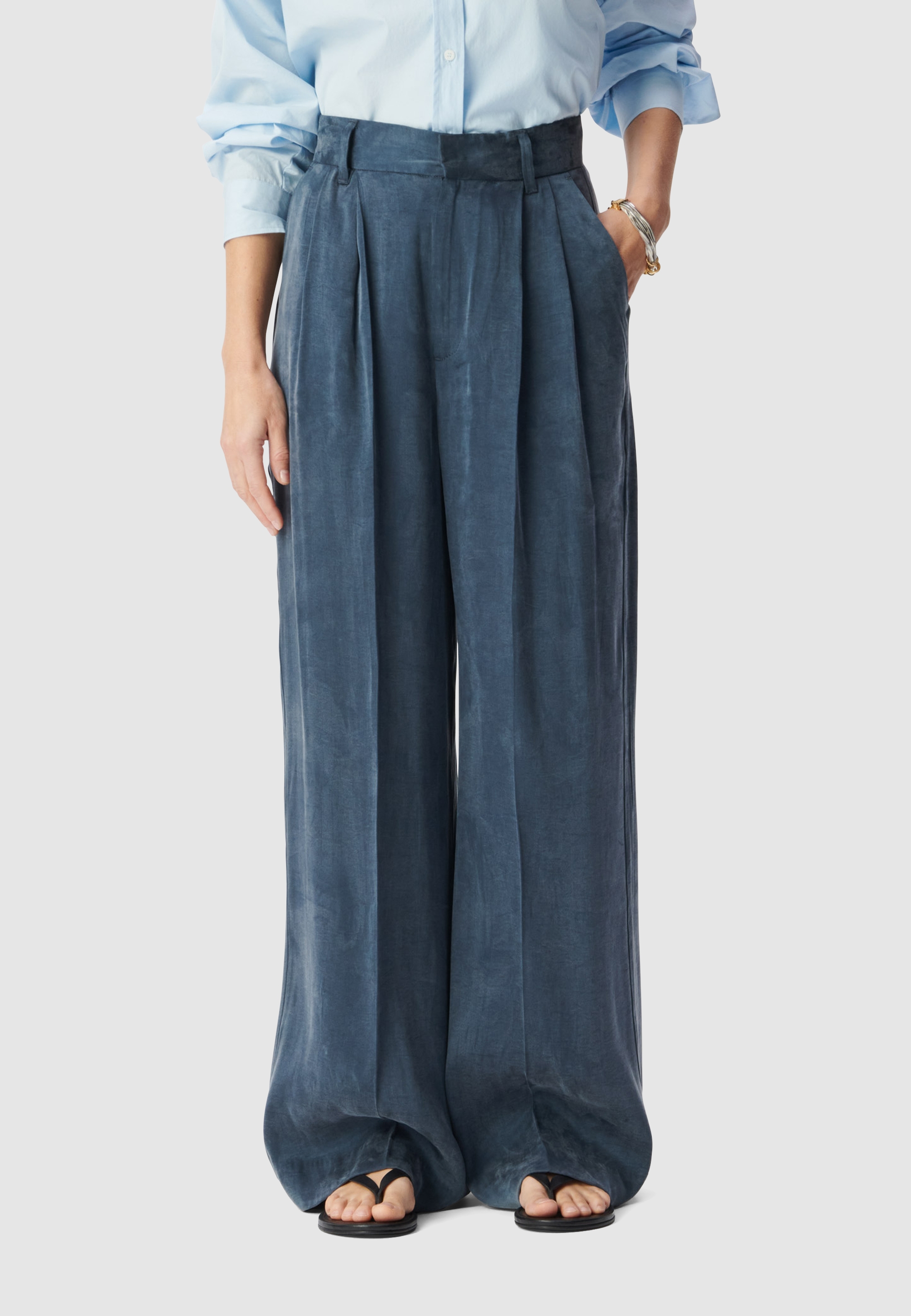 Pantalon de tailleur large, IKKS