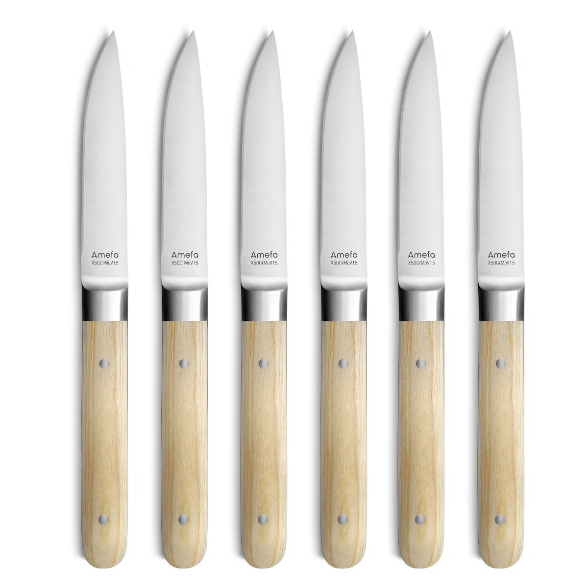 Coffret 6 couteaux steak - FUSION, AMEFA