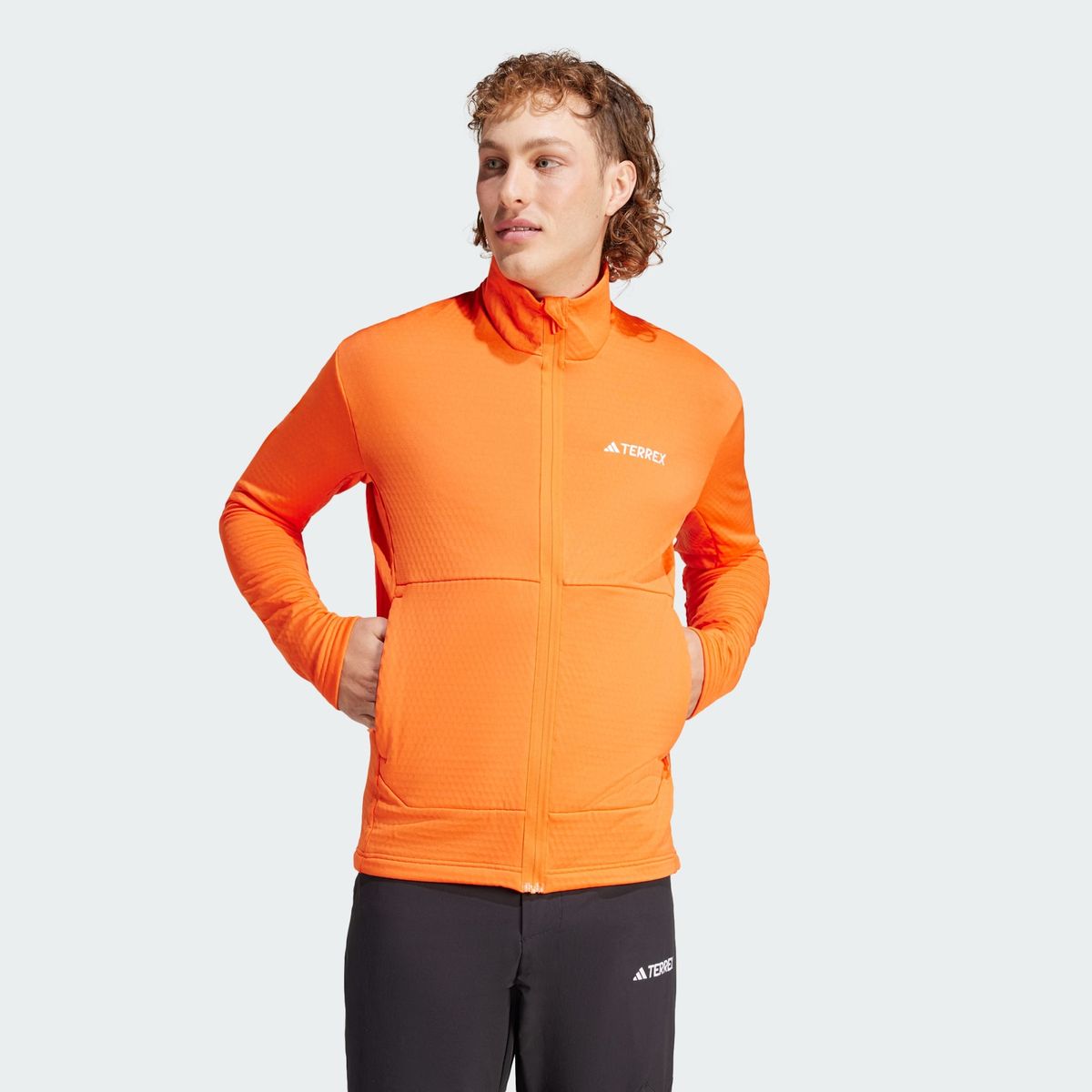 Veste adidas hotsell orange homme