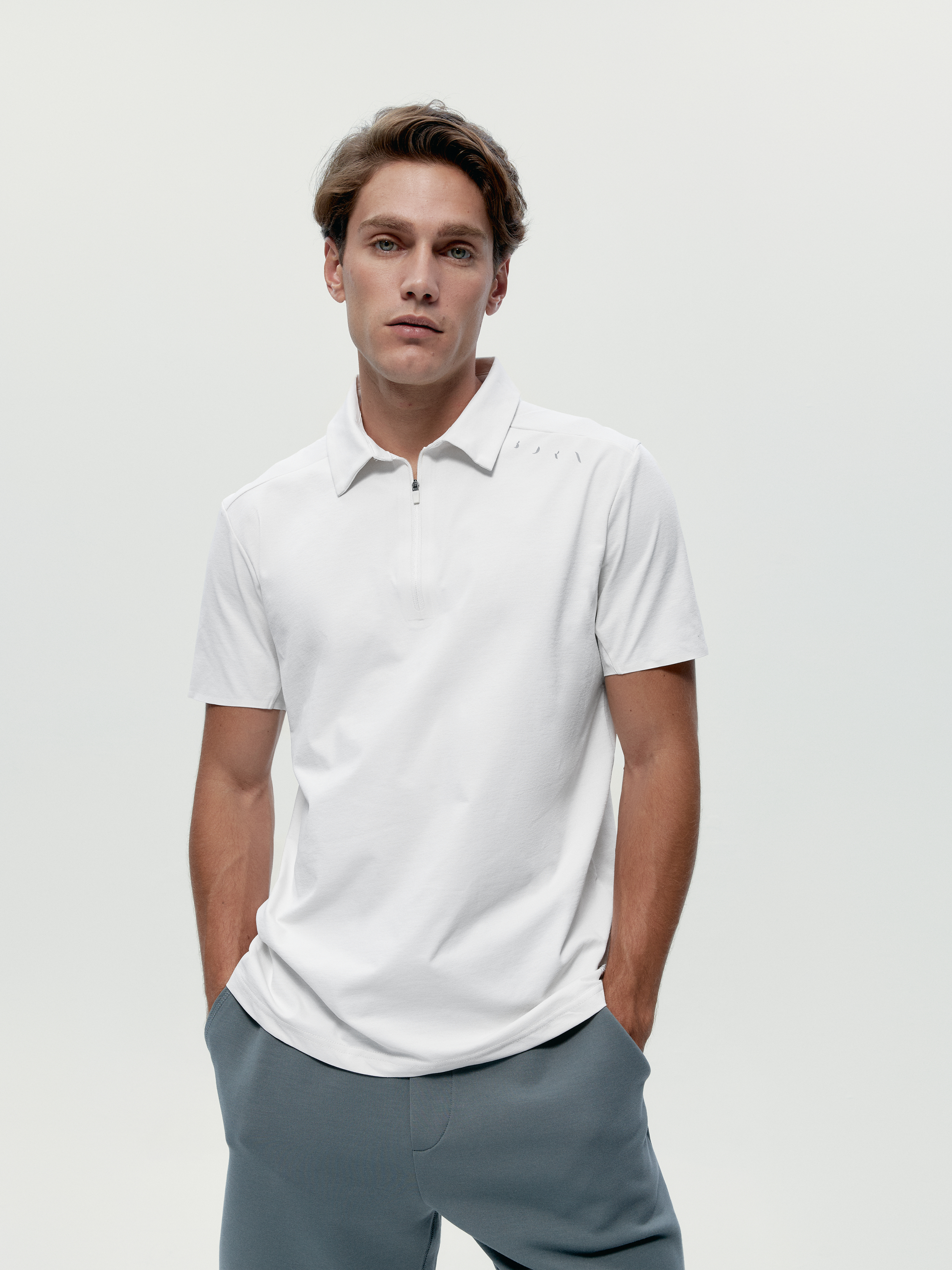 T-shirt de sport homme Kariba Manches courtes col polo, BORN