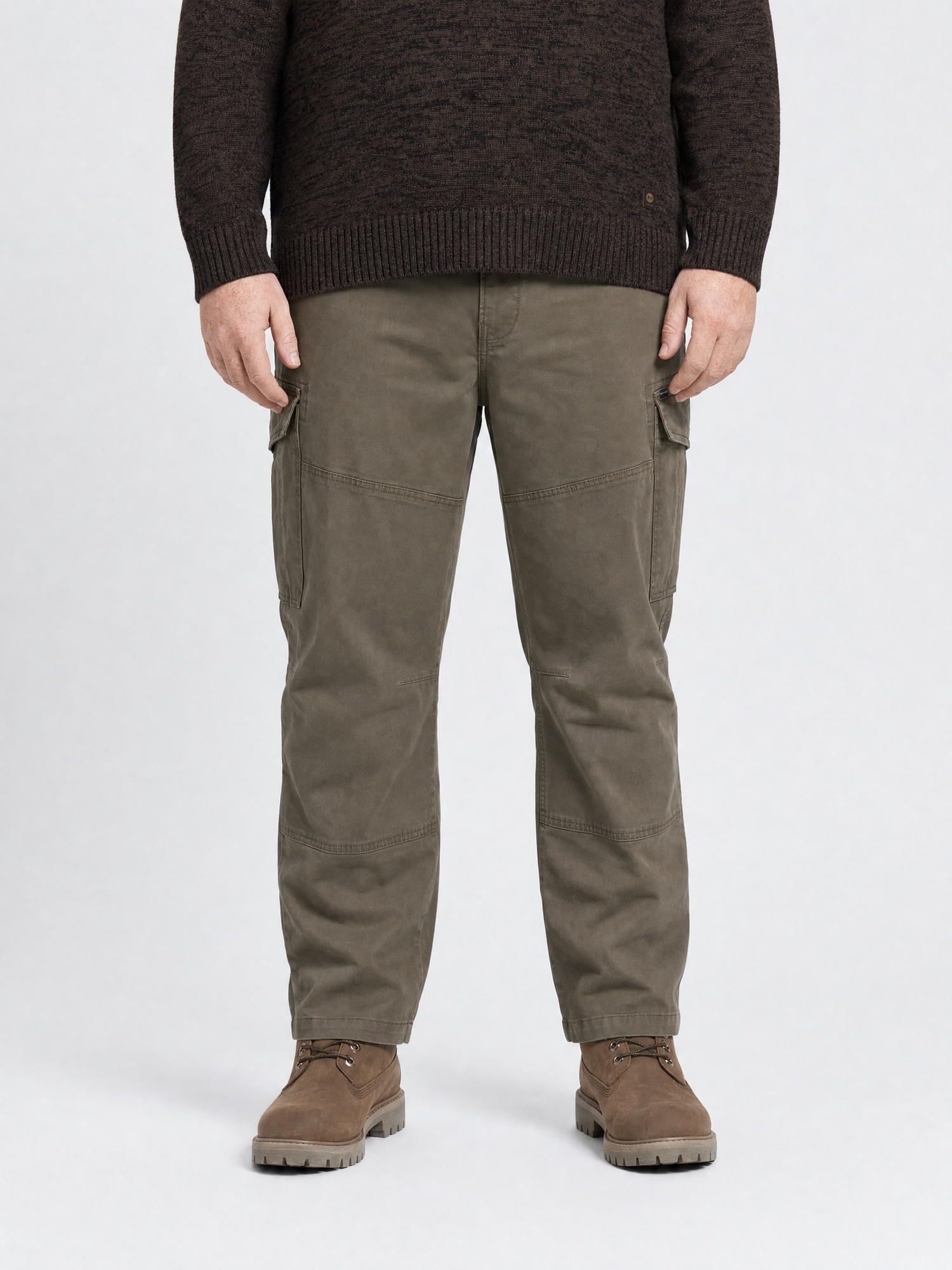 Pantalon cargo coupe droite grandes tailles cooper, PETROL INDUSTRIES