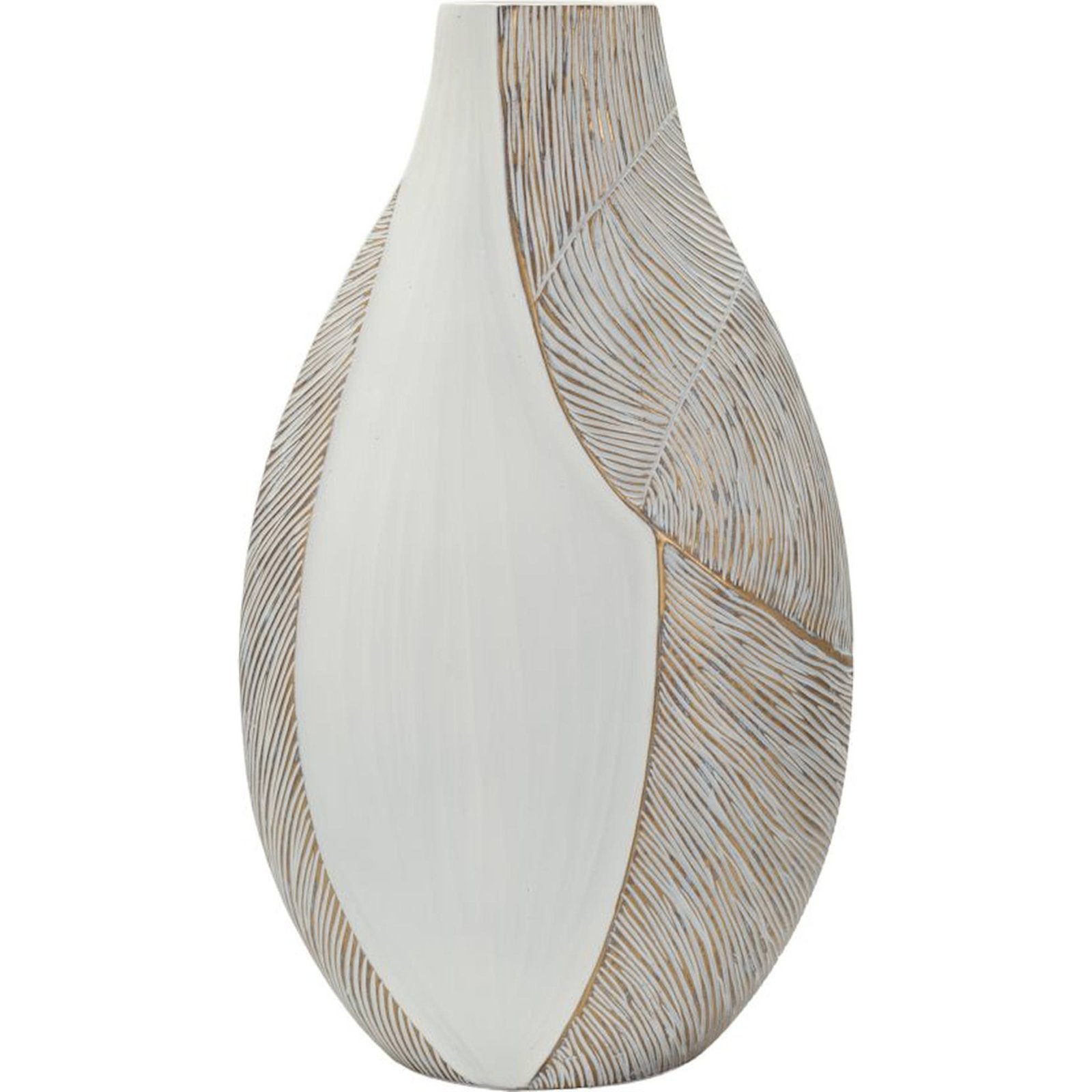 Vase sculptural relief végétal texturé MODERN, RECOLLECTION