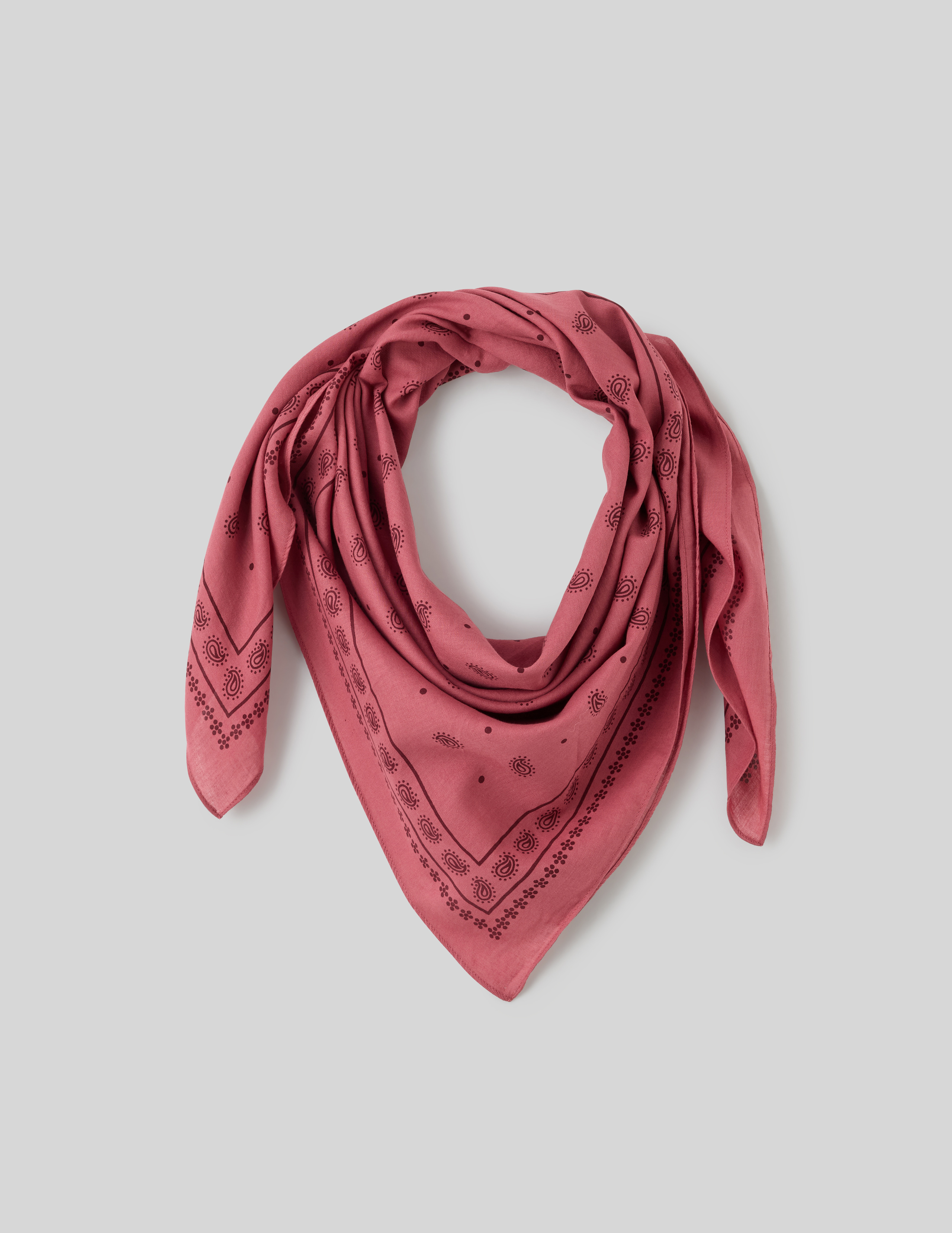 Foulard carré imprimé, BZB