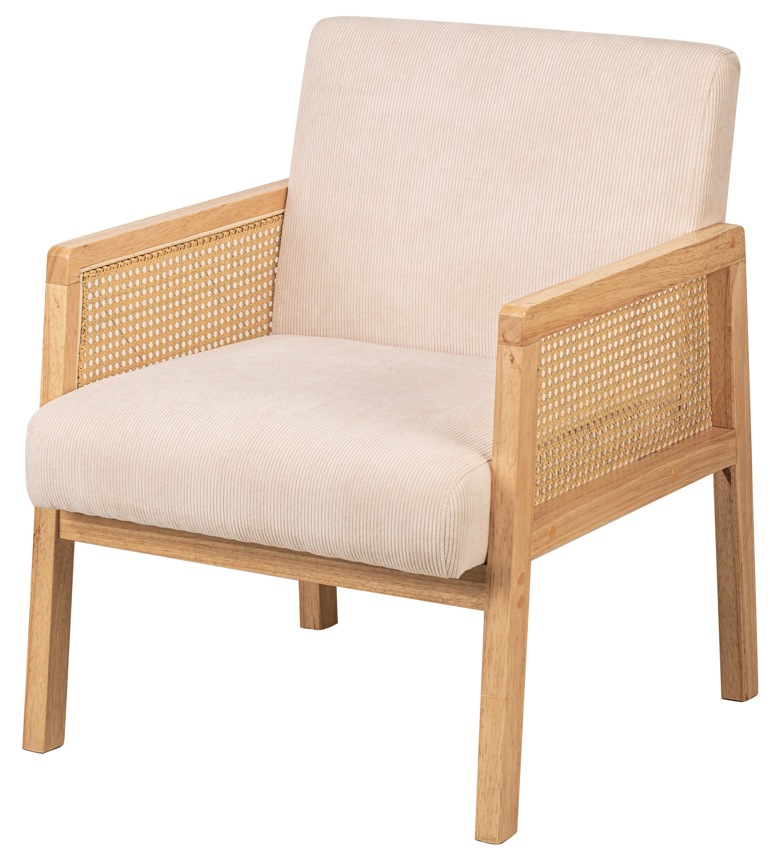 Fauteuil de salon en cannage, BORGO, NORDLYS