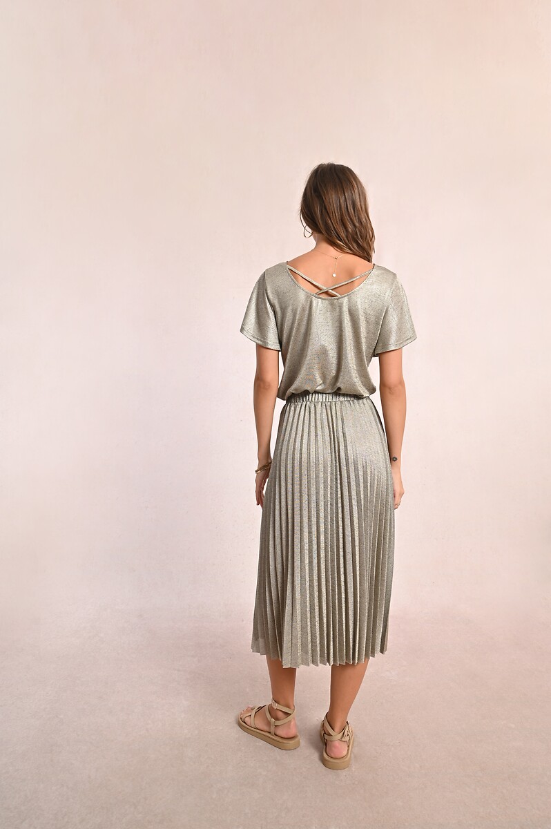 fig London Pleated Skirt