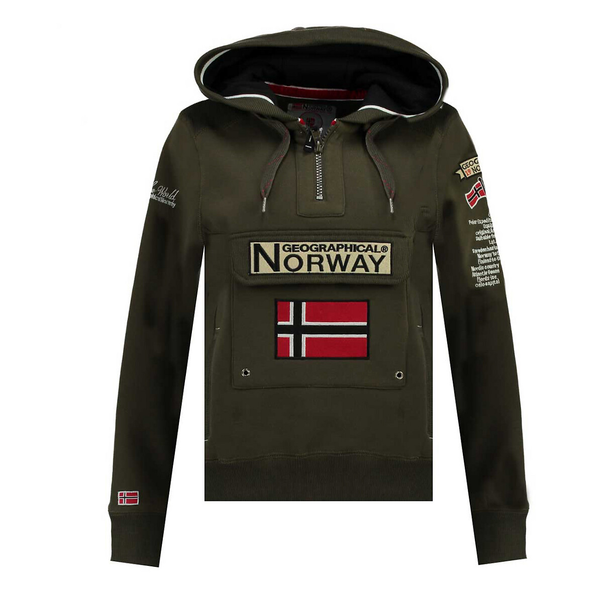 Geographical Norway Donna Alaska Giacca Foderato Inverno Sci Parka 