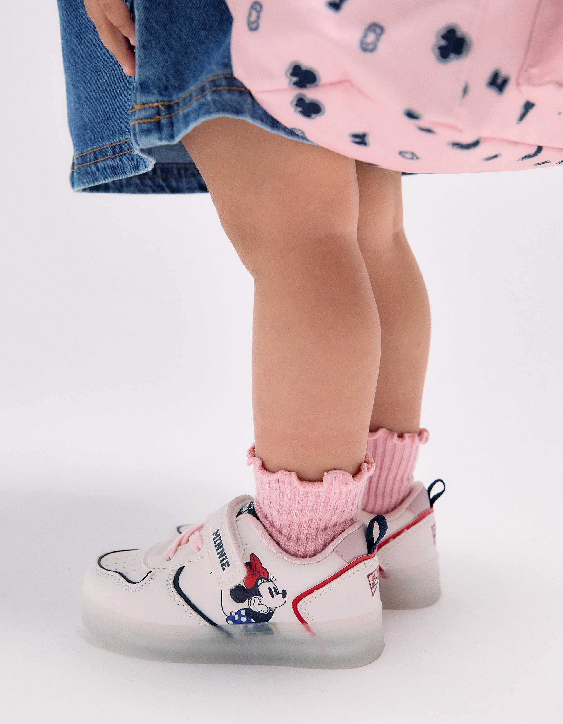 Baskets lumineuses avec imprimé Minnie, ZIPPY