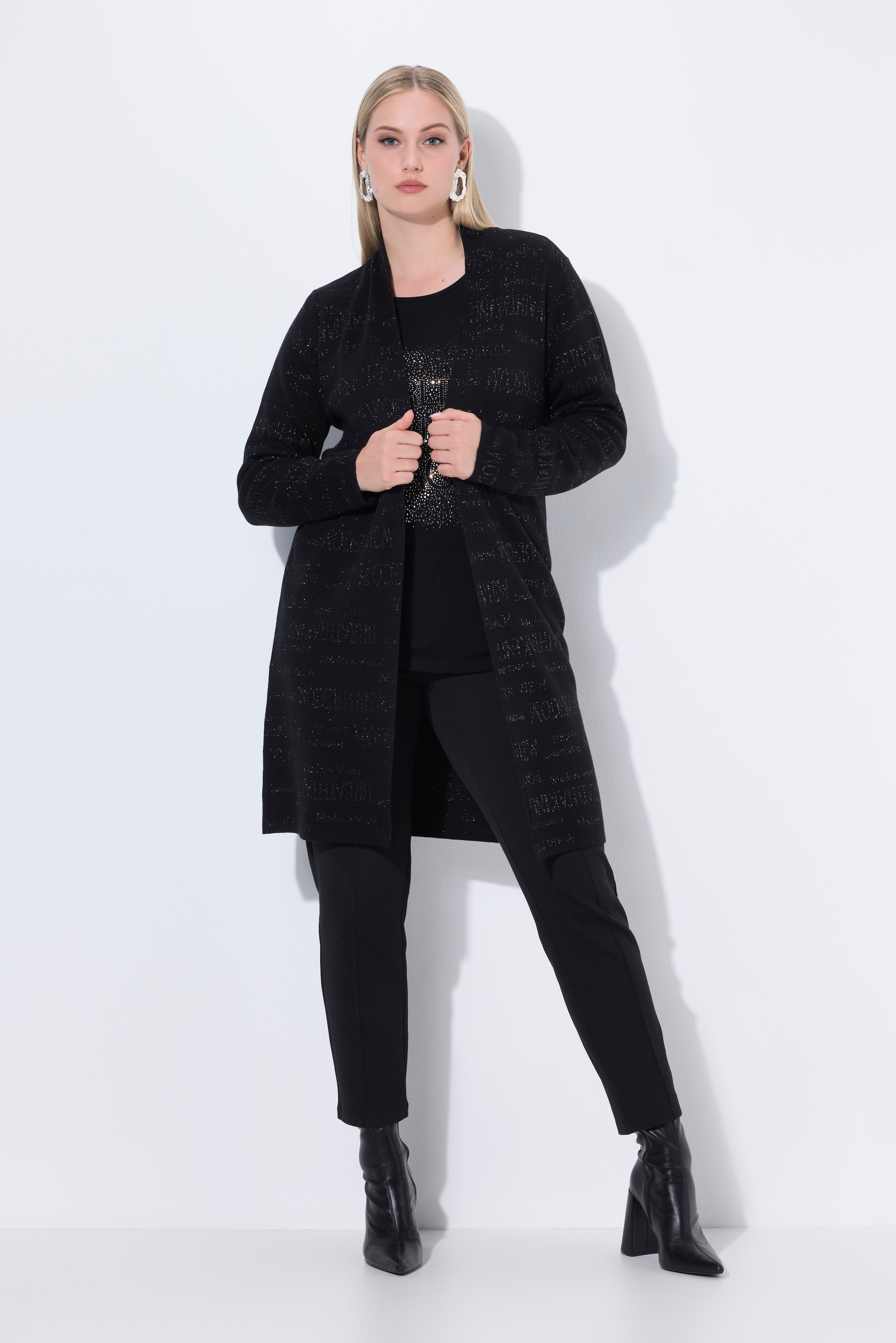 Cardigan à message scintillant, ULLA POPKEN