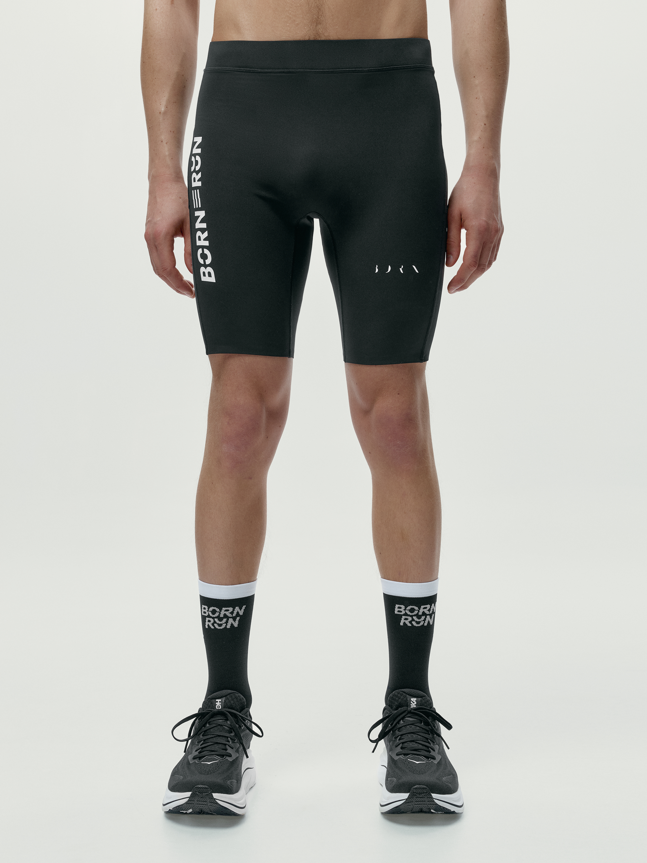 Short de sport homme Aero Run Détails réfléchissants, BORN