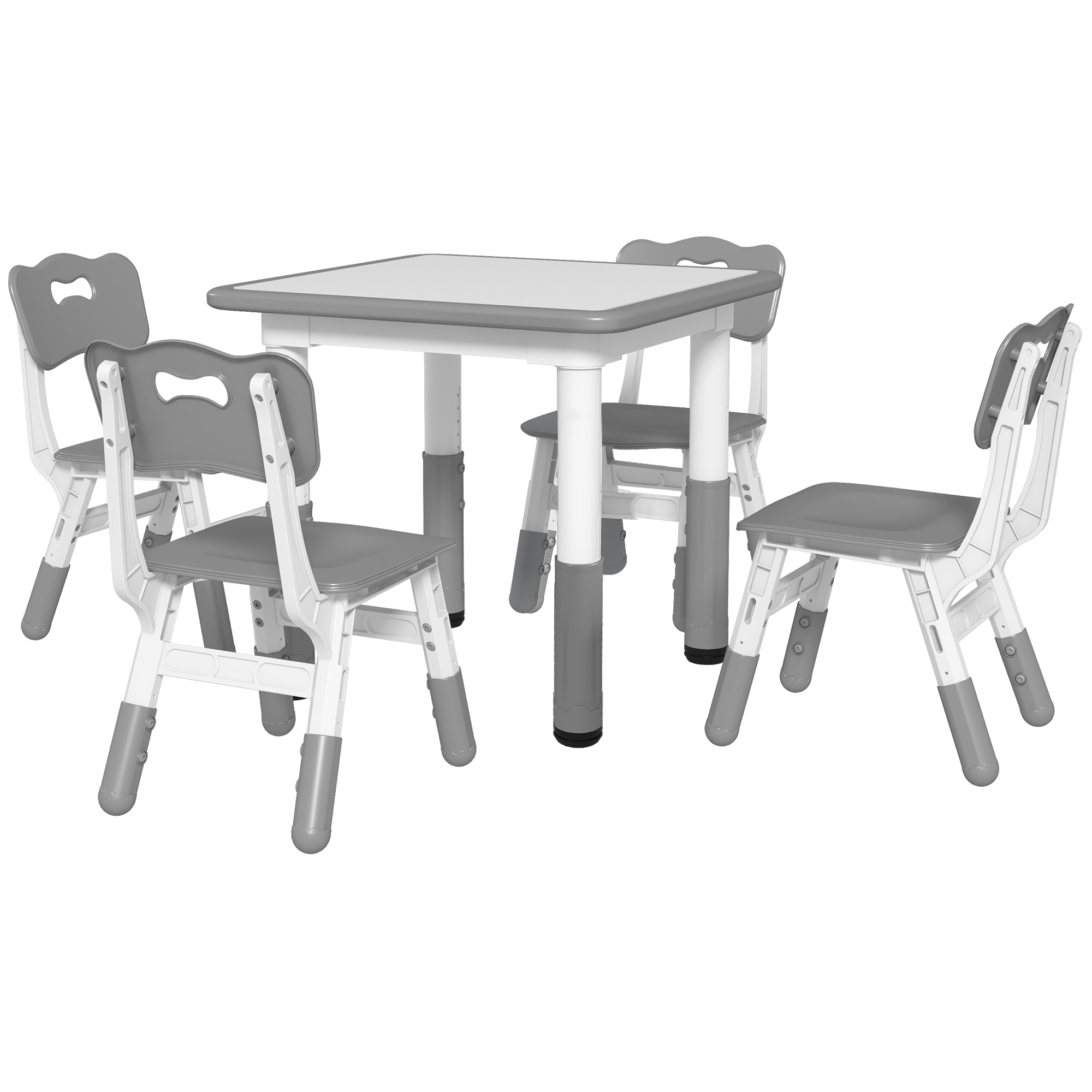 Ensemble table et chaises pour enfants MDF, AIYAPLAY