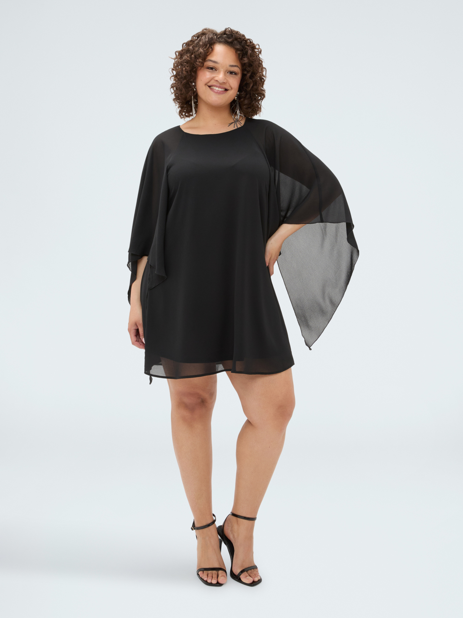 Robe avec manches kimono maxi, FIORELLA RUBINO