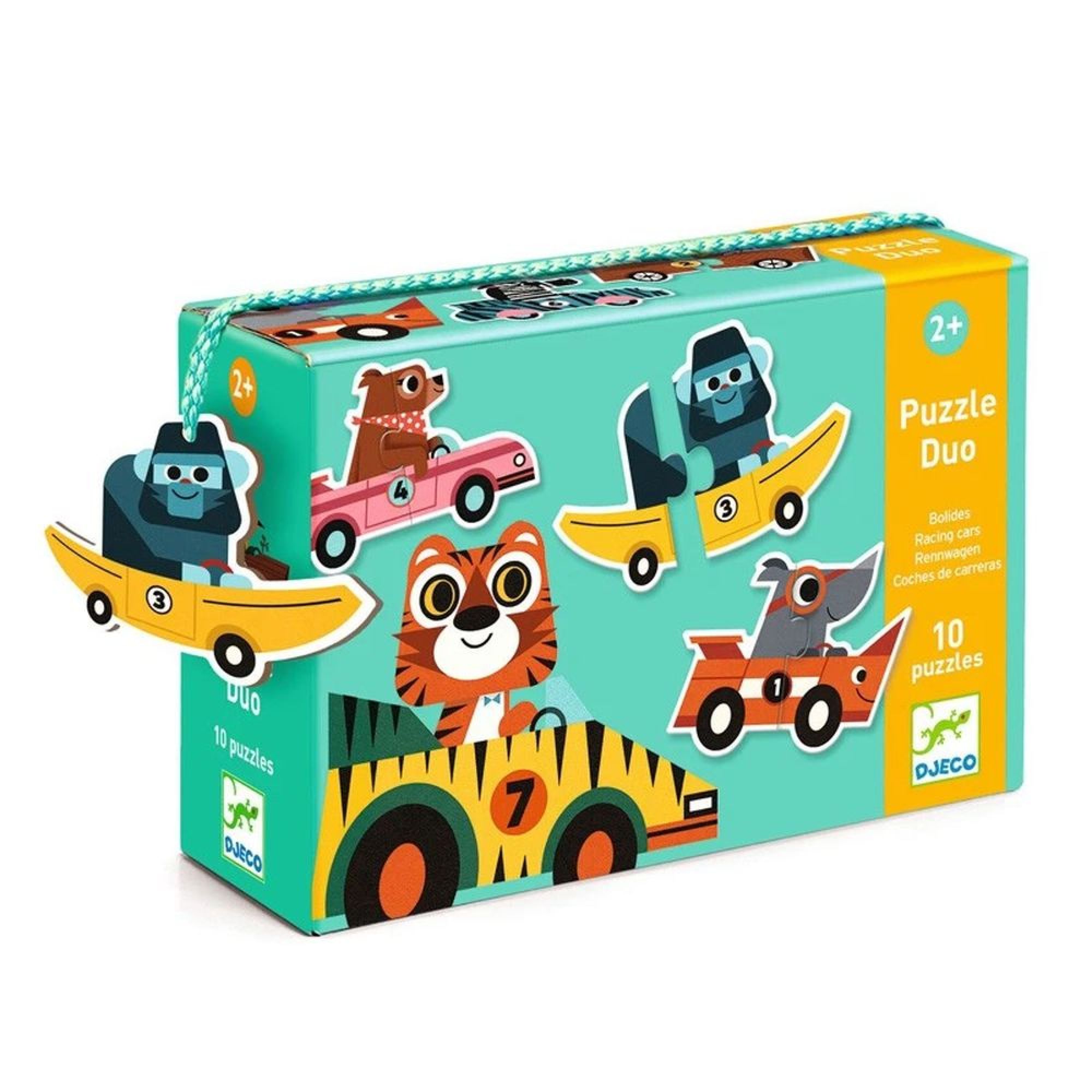 Puzzle duo Bolides, DJECO