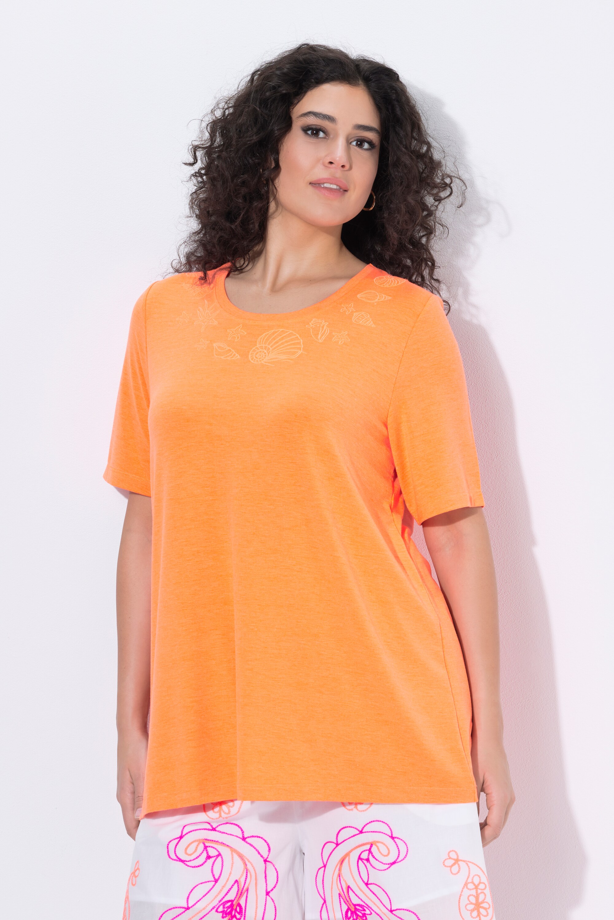 T-shirt brodé, ULLA POPKEN