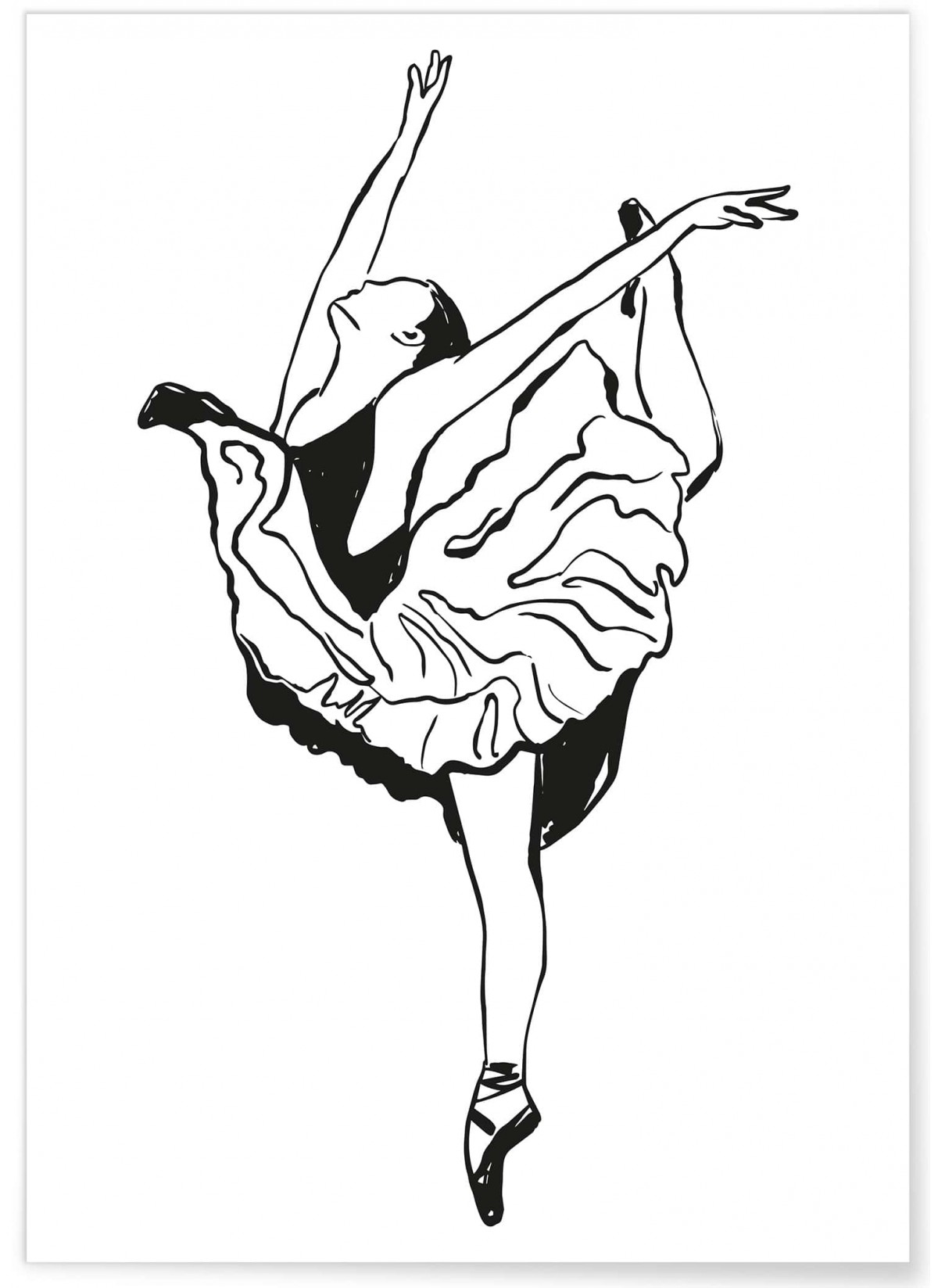 Affiche Danseuse 2, L'AFFICHERIE
