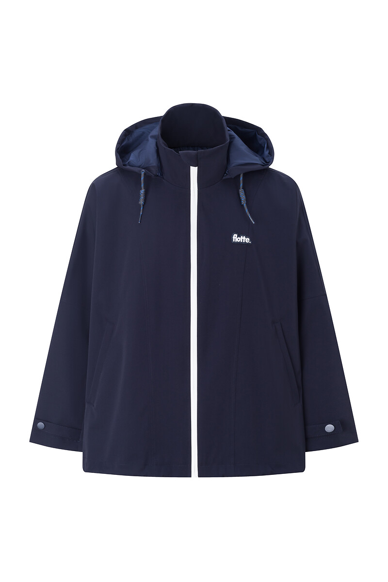 Korte, waterdichte oversize cape-jas, LOURMEL, FLOTTE