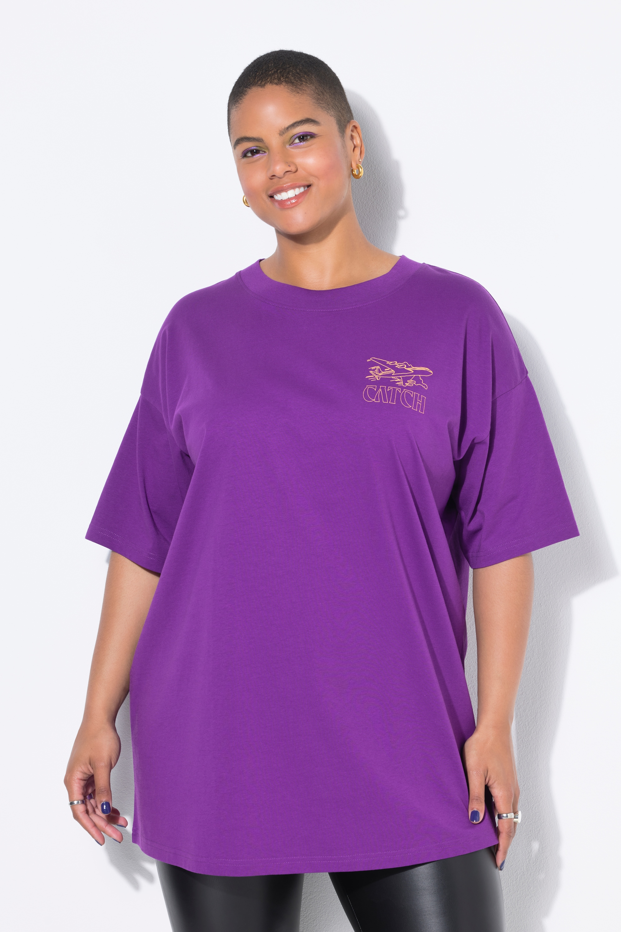 T-shirt oversize. Manches courtes. Motif, STUDIO UNTOLD