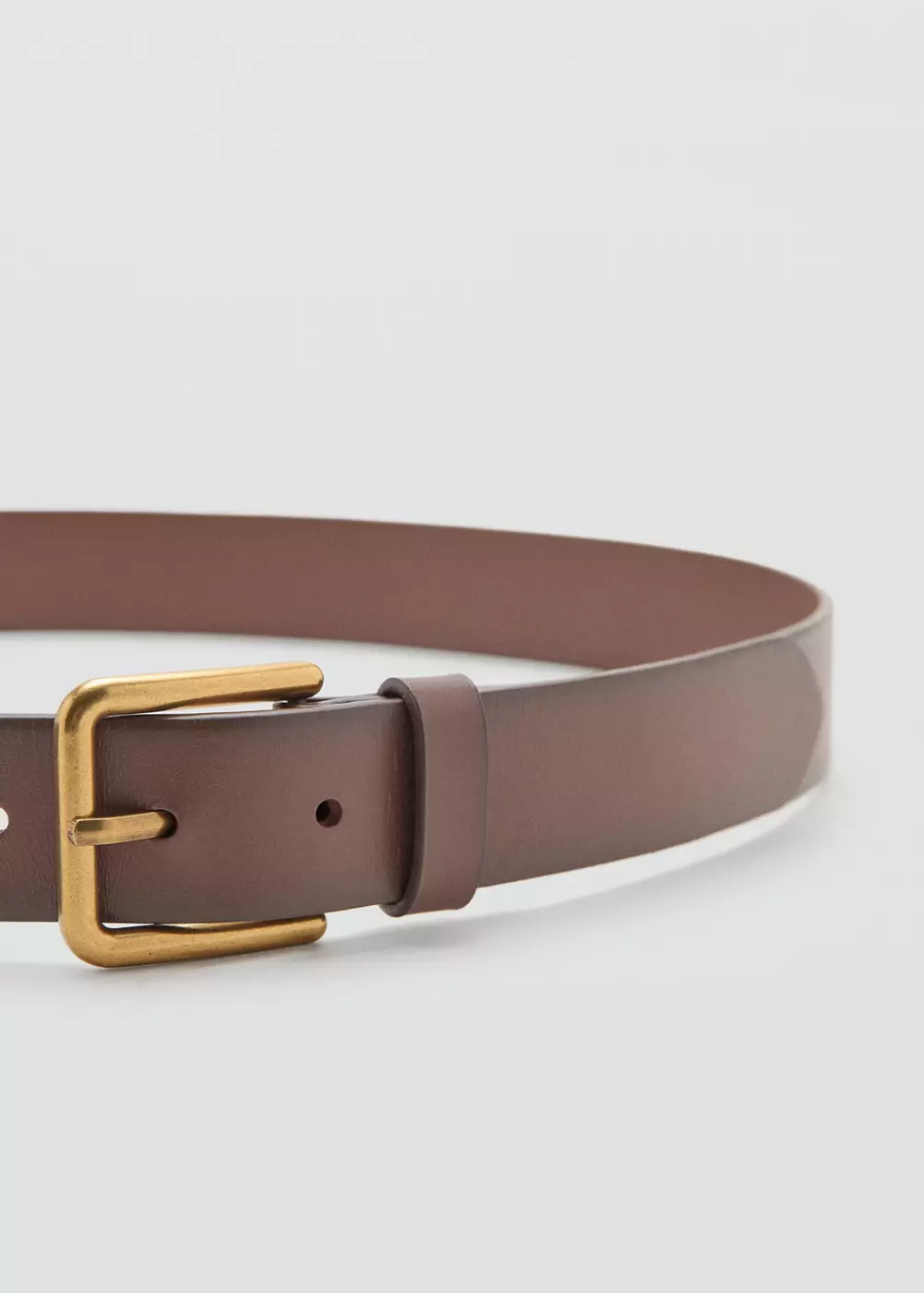 Ceinture boucle carrée, MANGO MAN
