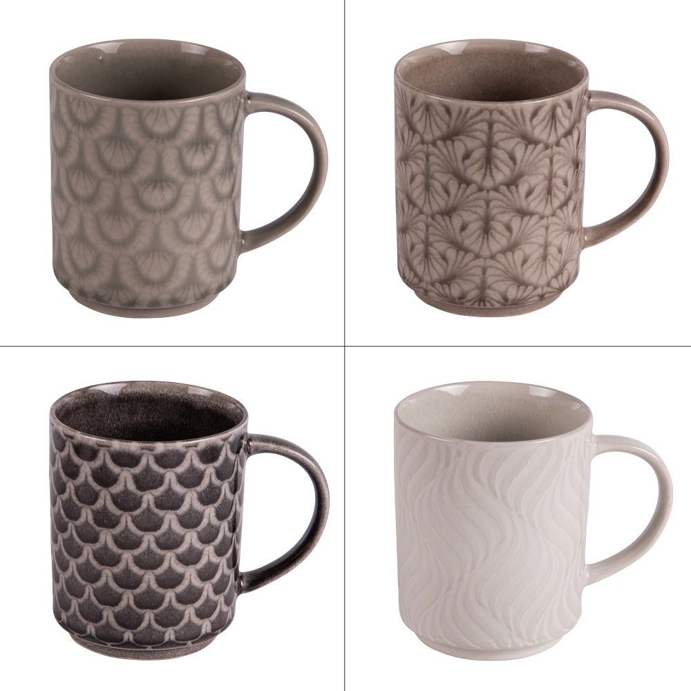Mug Eyran 50 cl (lot de 4), TABLE PASSION